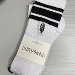 Free People  crew socks ribbed striped Photo 0