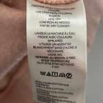 Pilcro Mixed Rib Sweatshirt Size Medium. Neutral Pink, Casual, School Boho Pink Photo 6