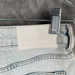 PacSun  Stretch Mom Shorts Women's 25 Light Wash Denim High Rise Summer Beach NWT Photo 3