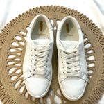 Sam Edelman Ethyl White Leather Low Top Fashion Sneakers Size 6.5 Photo 2
