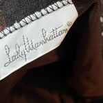 Lady Manhattan Vintage 80s Black Dark Coquette Lace Lingerie Midi Slip Dress Size M Photo 4