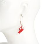 Betsey Johnson Tumbler Statement Earrings Photo 3