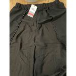 New Women’s Bon Voyage Sheer Pull on Swimsuit Cover up Pants Black size Medium Photo 3