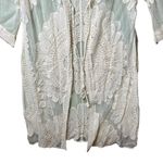 Lace Duster Elegant Sheer Off Photo 6