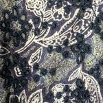 Free People Bohemian Cottage Embroidered Floral Sweet It Is Wide Leg Pants Large Photo 13