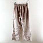 Alo Yoga Alo High Rise Straight Leg Ombre Sweatpants in Gravel Sandstorm Brown XS Photo 3