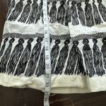 Anthropologie NWT Girls From Savoy A-line skirt with black tassel design Large Photo 12