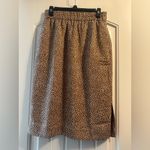J.Crew Brown Polka Dot pull on Skirt Photo 3
