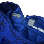 Liz Claiborne Elegant Blue Embroidered Dress vintage 1990’s vintage Photo 2