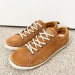 Palladium  Suede Leather Lace Up Sneakers in Tan‎ Comfort Walking Womens Size 8.5 Photo 7