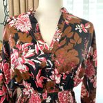 ZARA Floral Printed Fit and Flare Tiered Mini Dress in Multicolor Photo 5