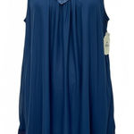 Altar'd State  Blue Lace‎ Embellished Sleeveless Dress MEDIUM Sheer Flowy NWT Photo 0