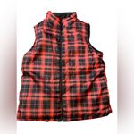 Merona  Reversible Vest Black Red Size Medium ￼ Photo 1
