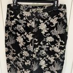 Chico's Vtg ‎ Design Silk Blend Embroidered Pants Size 2 Dragon Floral Artsy Photo 1