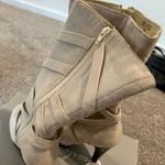 Charlotte Russe Ivory Tall Faux Suede Boot Photo 3