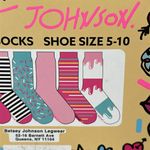 Betsey Johnson Colorful Donut Crew Socks Set 7 pairs Photo 5