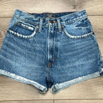 Abercrombie & Fitch  Natural High Rise Jean Shorts‎ Size 26 Photo 0