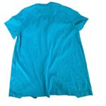 Vanity Fair  Women's Blue Floral Applique Buttons-Up 2Piece Pajama Set Size Small Photo 6