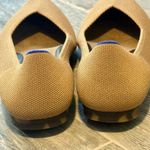 Rothy’s Pointy Toe Flats Burnt Orange Slip On Ballet Shoes business casual Tan Size 8 Photo 4