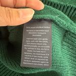 Tommy Hilfiger Green Turtleneck Sweater Cable Knit Long Sleeve Women Medium Photo 8