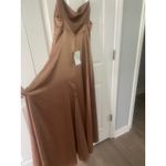 Fame and Partners NWT  x Free People The Rosabel Maxi‎ Dress in Bronze Size 8 Photo 8
