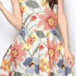 Kate Spade NWT  Saturday Photo Floral Open Back A-line Mini Dress Women’s Medium​ Photo 0