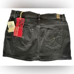 Guess  Y2K Black Denim Micro Mini Skirt NWT size 28 Photo 1