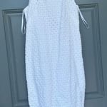 White House | Black Market  white lace dress / eyelet white dress Photo 0