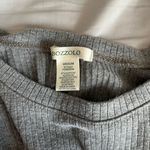 women’s Gray Long Sleeve Crop Top Size M Photo 1