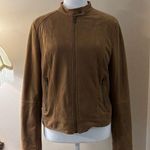 Apt. 9 Brown Faux Suede Jacket Size M Photo 0