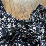 Lulus LULU’S Blossoming Style Navy Blue Floral Print Two Piece Set Photo 4