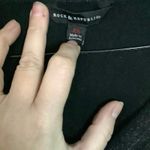 Rock & Republic  Black V-Neck Short Sleeve Pocket Tee Women’s XS Photo 3