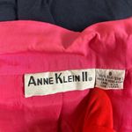 Anne Klein Vintage 100% Silk Hot Pink Barbie Blazer with pockets collared neck Photo 2