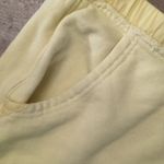 Free People starfruit yellow terry cloth shorts size medium Photo 2