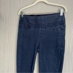 NYDJ  Curves 360 Sculpt Womens Mid Rise Pull On Skinny Jeans Size 4 Blue Denim Photo 3