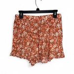 American Eagle  floral shorts  ruffles Size Medium Photo 0