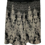 Tribal Womens Size 10 Beige Black Renaissance Printed Midi Skirt Daily Workwear Tan Photo 0