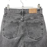 Madewell The Perfect Vintage Straight Jeans Lunar Wash Raw Hem Women’s Size 24 Photo 6