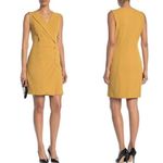 Nanette Lepore  Grooving Gold Blazer Dress Mustard Yellow Sleeveless Size 10 NWT Photo 1