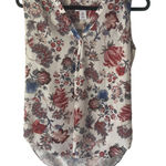 Adrienne Vittadini  Women's Size Small Floral Boho‎ Sleeveless Top Photo 0