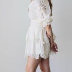 Cleobella NWT  Valeria Ivory Eyelet Lace Organic Cotton Mini Dress Photo 3