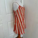 Urban Outfitters  Striped Padded Back Linen Mini Party Dress Photo 3