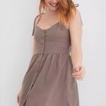 Aerie NWT Button Up Mini Dress Photo 1