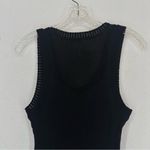 Gap  Sleeveless Tank Sweater Top Womens Medium Black Photo 7