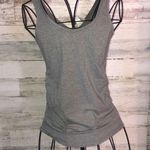 Motherhood Maternity tank top size small gray summer tank top low cut back Photo 0