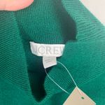 J.Crew size small green ribbed Long Sleeve Dress new Christmas holiday photo Photo 2