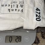 Frank & Eileen Womens Size L White Semi Sheer Cotton Gauze Barry Button Up Shirt Size L Photo 5