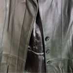 Coldwater Creek Green Leather Jacket Photo 1