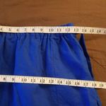 J.Crew  Blue Skirt Pleated Elastic Waistline Sz XS Linen Blend Minimalist Coastal Photo 10