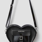 Dr. Martens  Black Heart-Shaped Crossbody/ Backpack Bag Photo 0